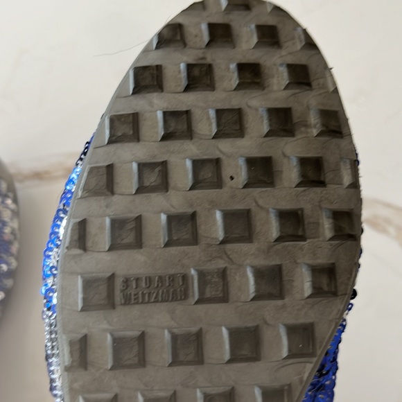 EUC Stuart Weitzman sequinned sneakers - Picture 11 of 14